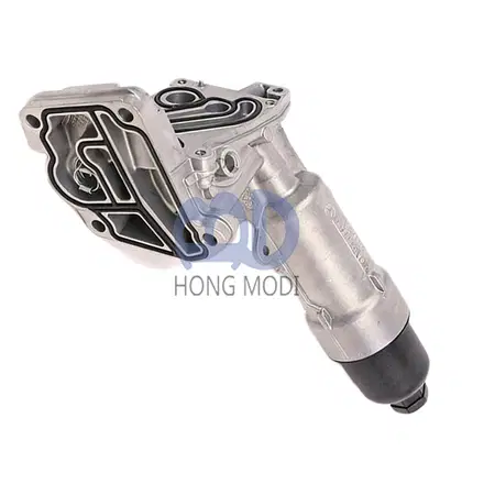 Mercedes engine oil filter housing - Genuine Mercedes part number 2711800710 — view 2