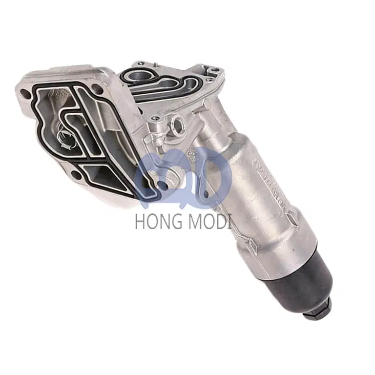 Mercedes engine oil filter housing - Genuine Mercedes part number 2711800710 photograph 2