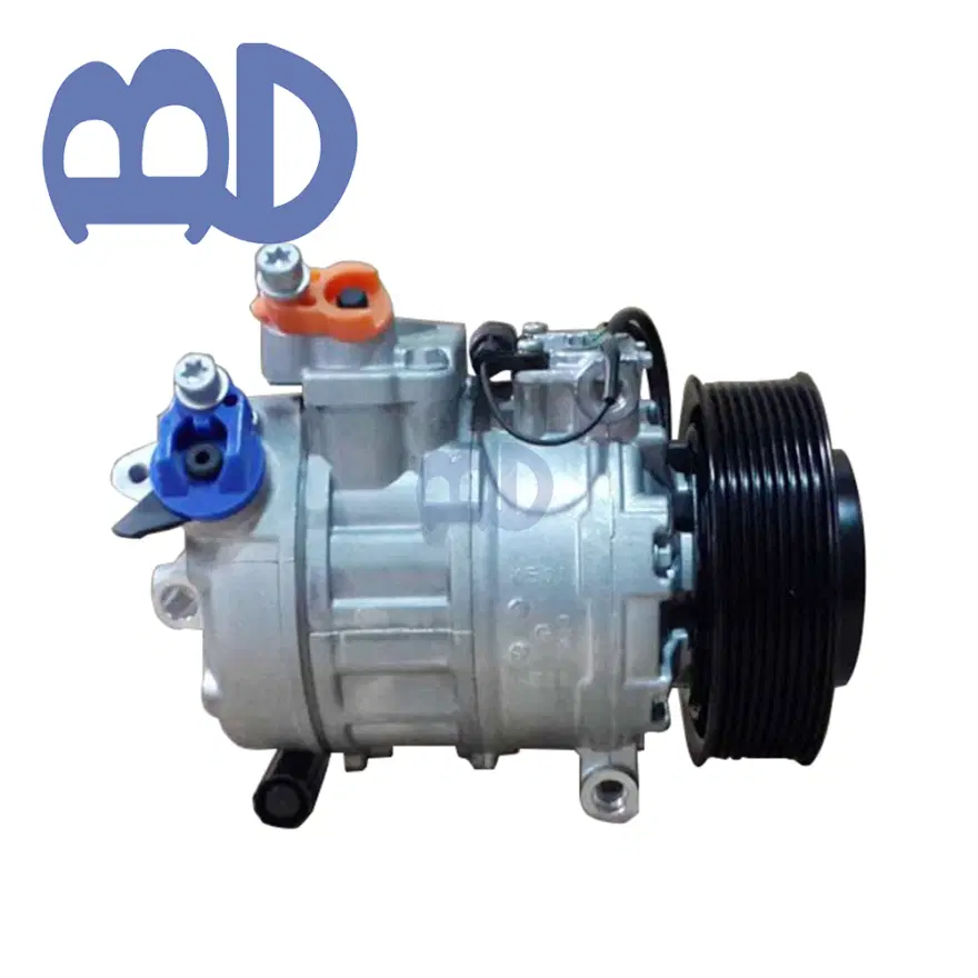 Benz truck/9PK/B5 air conditioning compressor BHJ-50011-1 — view 2