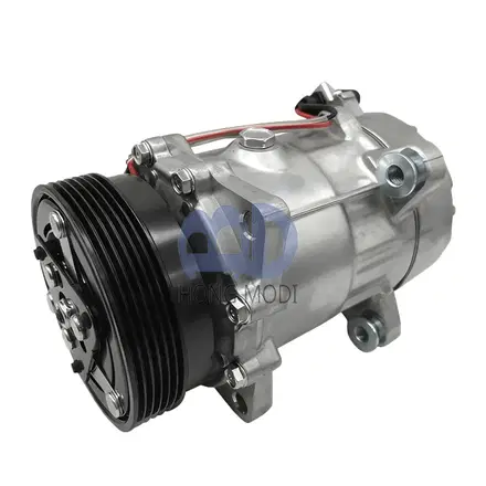 Automotive air conditioning compressors model 1j0820803f, 1j0820803K, and 1j0820 — view 2