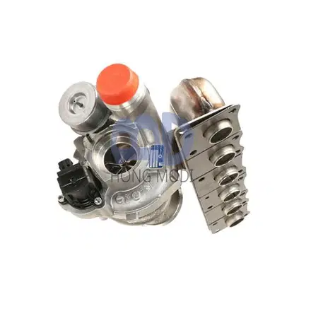 BorgWarner turbocharger 11657636423 is suitable for BMW X5 and X6. — view 2
