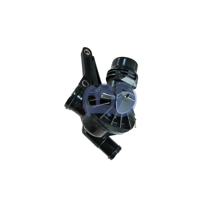 Temperature control thermostat housing, water-cooled engine coolant flange, 11537600584, 1 photograph 2