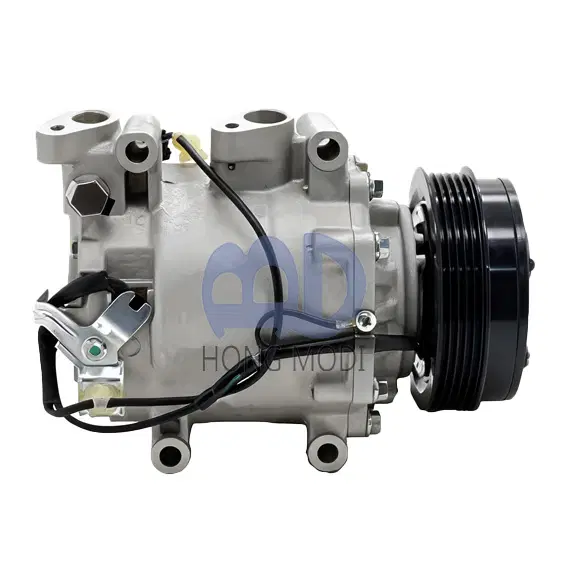 TRSE09 TRSE07 Sanden 3406 3416 5PK 115mm Automatic AC Compressor photograph 2
