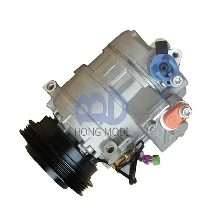 7SBU16C automotive air conditioning compressor for BMW E39 and E38 models: 64528 — view 2
