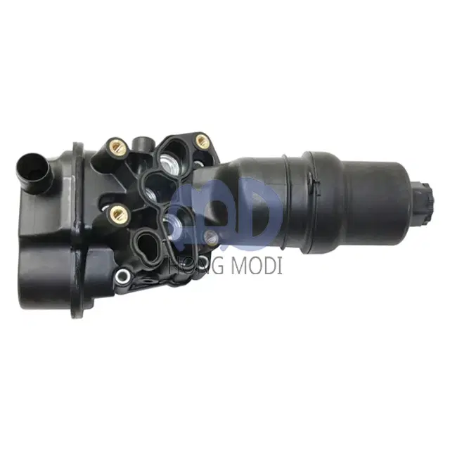 URO Parts 06F115397H Oil Filter Housing Assembly, Black