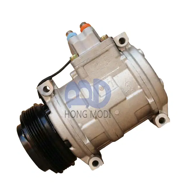 GOWE automotive air conditioning compressor, compatible with models 447100-2600, — view 3