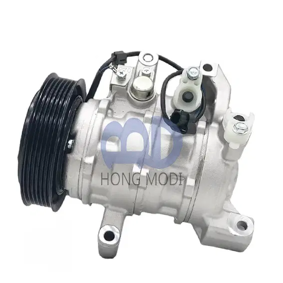 This is the new AW10SRE11C air conditioning compressor for the 2016 Honda HR-V 1.8L. Part numbers: 38810-51M-A01, 38900-51M-A