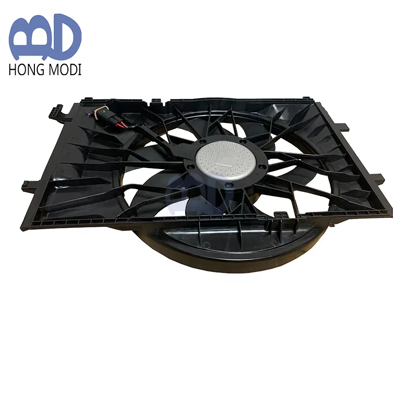 Mercedes-Benz C Class W203 radiator fan assembly A2035001693 — view 2