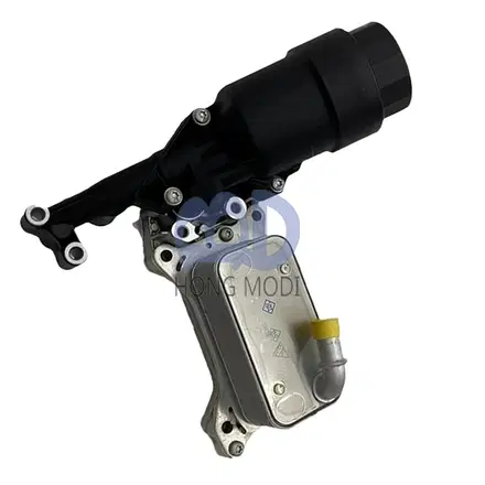 6511801310 Engine Oil Filter Housing Cooler 651 180 13 10 Compatible with Merced — view 2