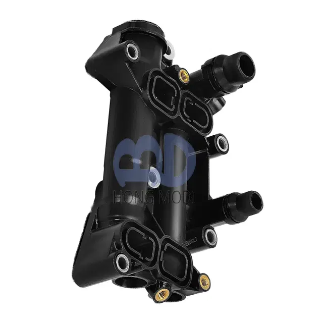 Oil filter thermostat housing for BMW 1, 2, 4, 6, and 7 Series, part number: 11428507694 photograph 2