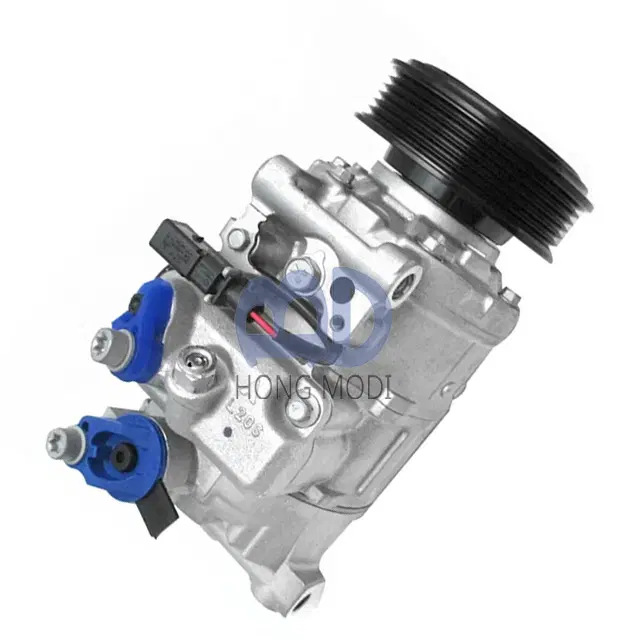 Automotive air conditioning compressor, compatible models: 4F0260805D, 4F0260805F, 4F02608 photograph 2