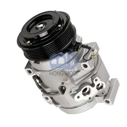 Compressor for Toyota Land Cruiser Prado 120 GRJ120L GRJ120 1GR-FE AC, part numb — view 2