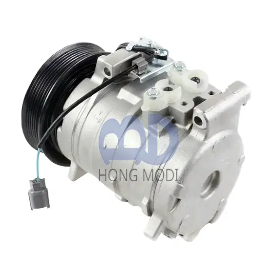 Automotive air conditioning compressor cooling pump 10S17C pulley PV6, suitable for HONDA ODYSSEY 2.4L 447220-4863 38810-RAA-