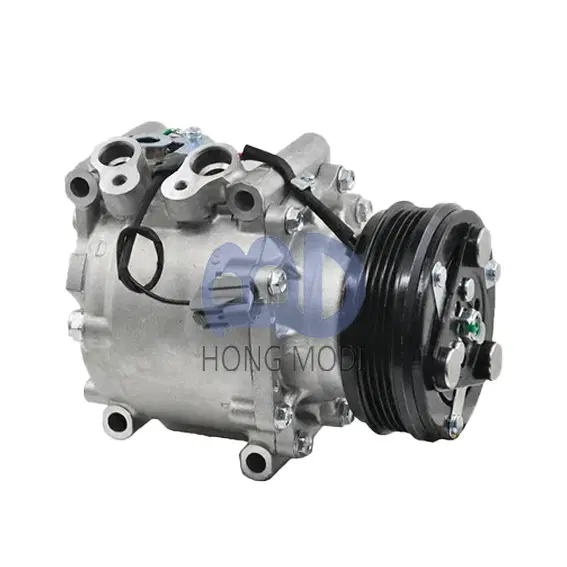 Air conditioning compressor 38810P2FA01 for 1996-2000 Honda Civic 1.6L models. — view 3