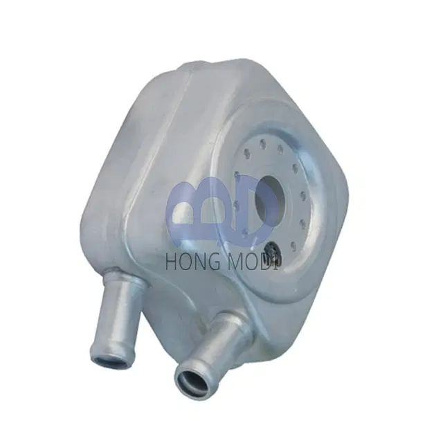 URO Parts 068117021B Engine Oil Cooler photograph 2