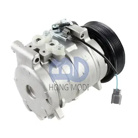 Automotive air conditioning compressor cooling pump 10S17C with PV6 pulley, suit — view 2