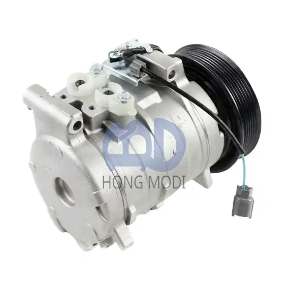 Automotive air conditioning compressor cooling pump 10S17C with PV6 pulley, suitable for H photograph 2