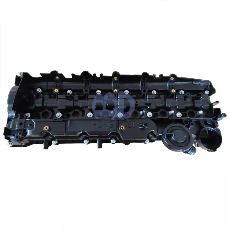 Brand new original BMW N57 engine cylinder head cover, part number 11127823181 — view 3