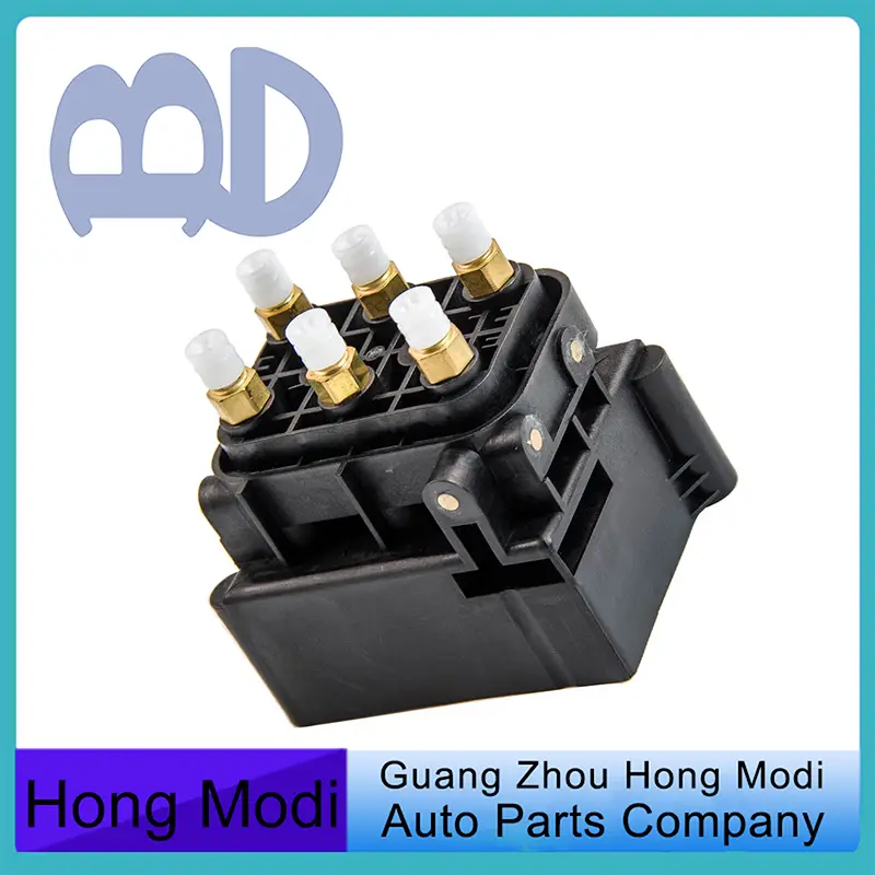 Audi A6 C6 A8 D3 Air suspension compressor pump valve block OE:4F0616013 4H06160 — view 2