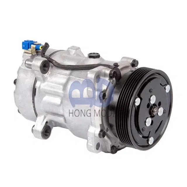 Air conditioning compressor 7M0820803P suitable for Volkswagen Golf, Passat, Sharan, and Ford Galaxy.