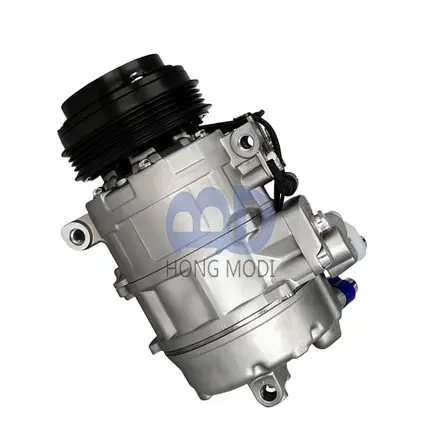 BMW Denso air conditioning compressor with clutch 64526916232 — view 2