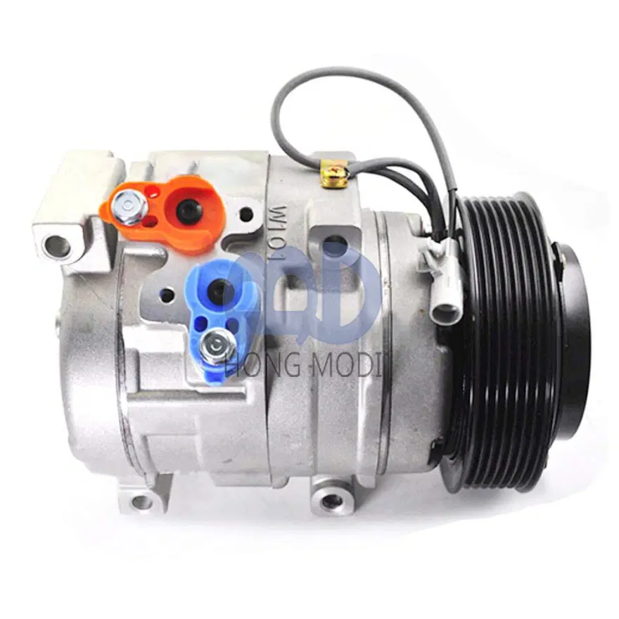 SINOCMP 447220-4713 7PK 12V Air Conditioning Compressor, Car Air Conditioning Compressor Clutch Assembly, Suitable for Fortun