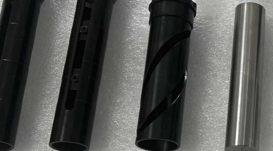 Precision turned components of the kind used as references in inspection jigs