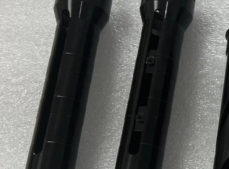 Precision machined components of the kind produced in engineering plastic for non-marking duty