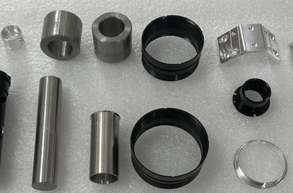 Precision machined components of the type used to build inspection jigs and gauges