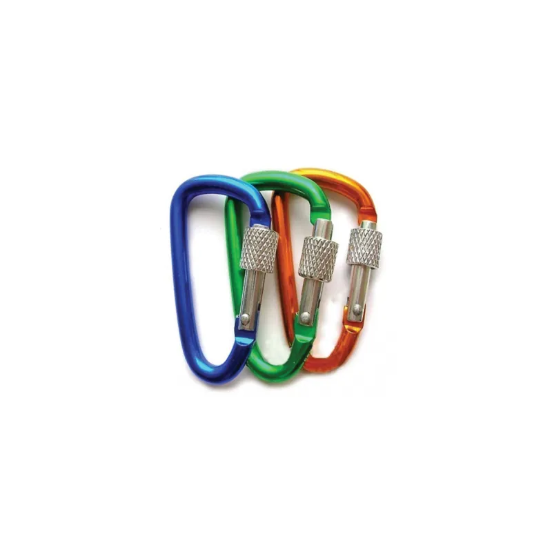 907AG Aluminium Spring Hook with Nut in Aluminium made by Honke Hardware