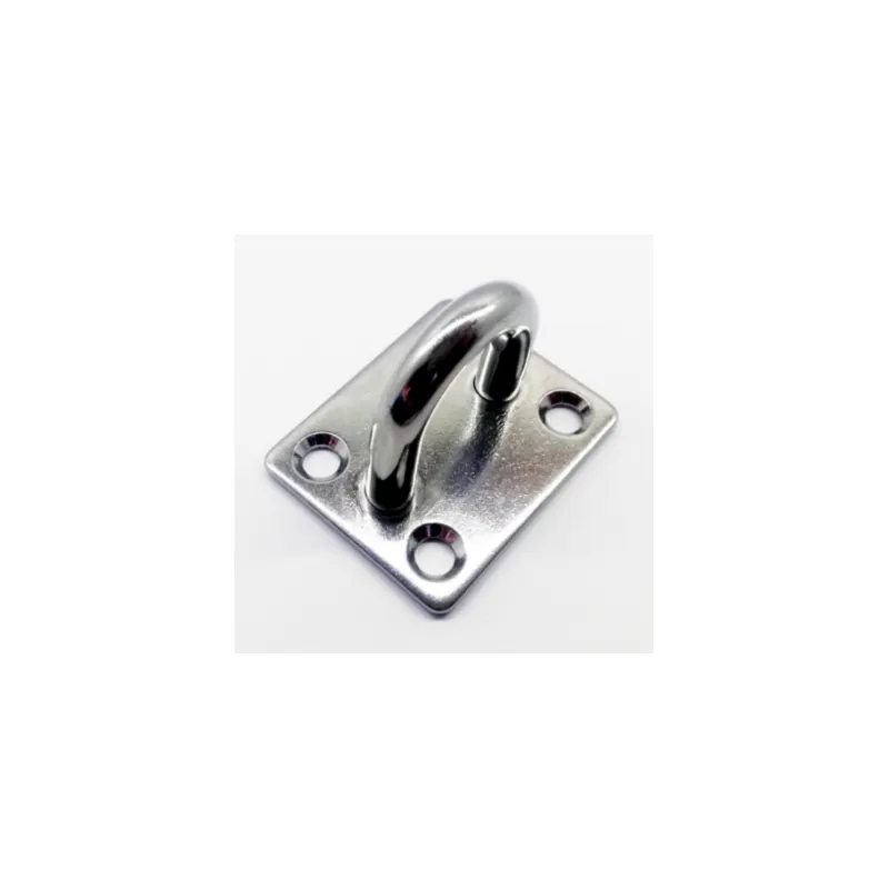 S321 Square Eye Plate in Stainless steel made by Honke Hardware
