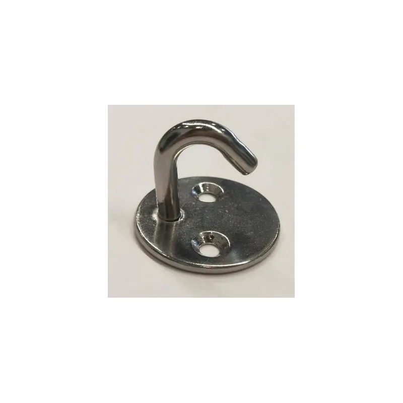 S3214H Round OPEN Eye Plate in Stainless steel made by Honke Hardware