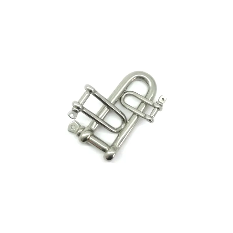 S362 Long D Type Anchor Shackle in Stainless steel, carbon steel made by Honke Hardware