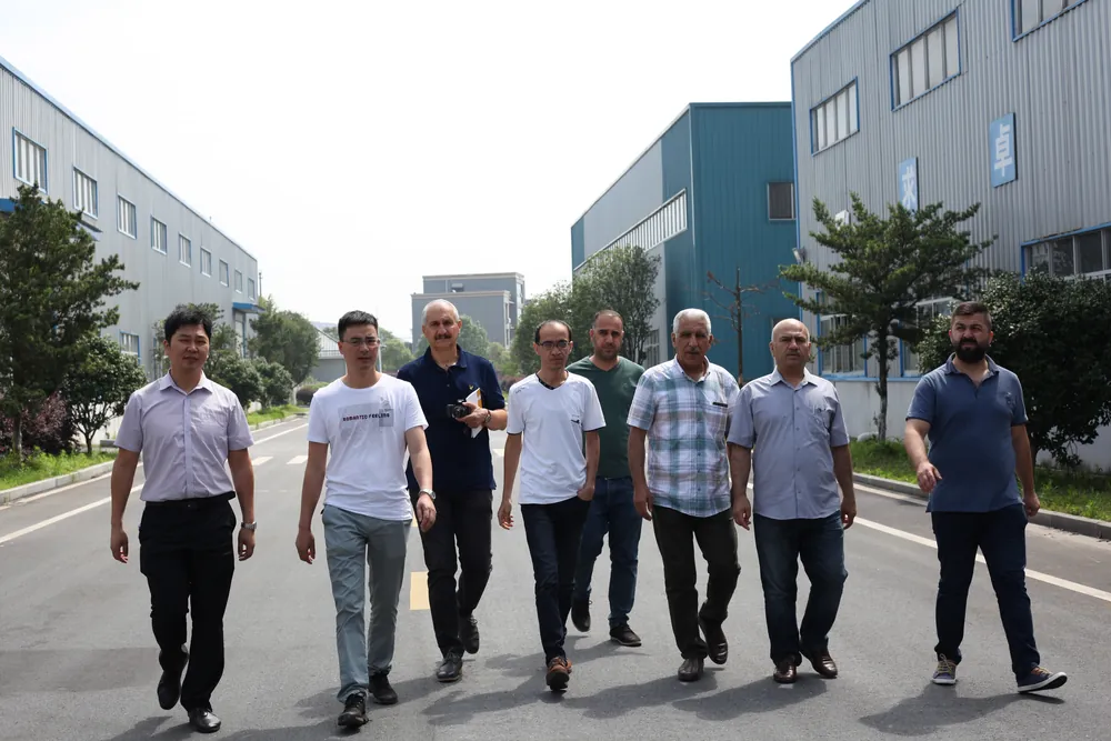 Ministry of Electricity (MOE) of Kurdistan Regional Government (KRG) Visit Huaci’s Plant