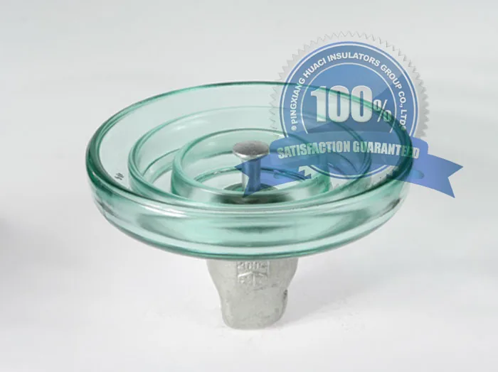 Glass Fog Profile Suspension Insulators LXHP-100 / U100BP / U100BLP