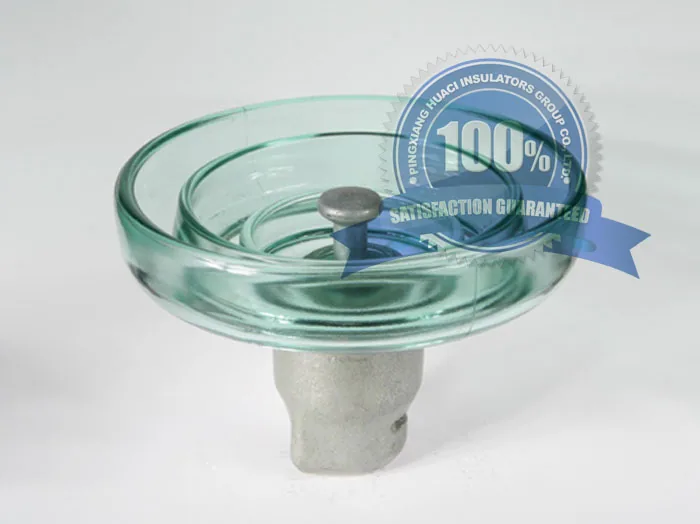 Glass Fog Profile Suspension Insulators LXHP-160 / U160BP / U160BLP