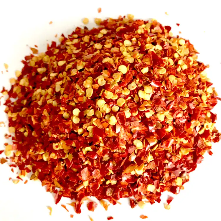Seed Content in Crushed Chili 25 30 or 40 Percent and Seedless
