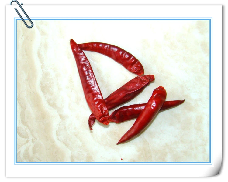 Chaotian pods, quoted at 4,000 to 20,000 SHU. The band is wide because the variety serves 
