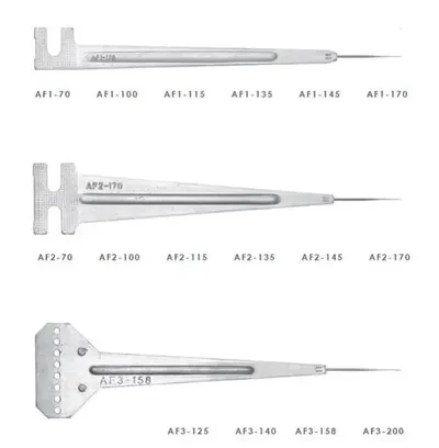 AF1, AF2, AF3 spare part for warp knitting machines
