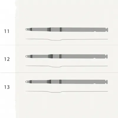 Jacquard Needles 4 spare part for warp knitting machines