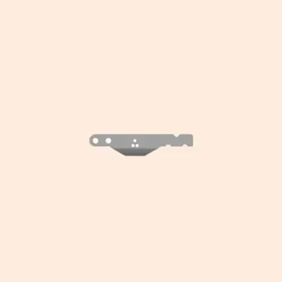 Separator Needle 0.25 spare part for warp knitting machines