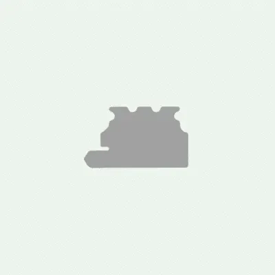 Ear Plate spare part for warp knitting machines