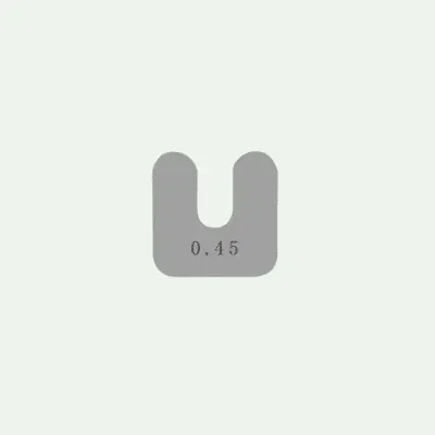 Linings spare part for warp knitting machines