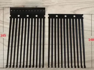 12 Pins Tension Springs spare part for warp knitting machines