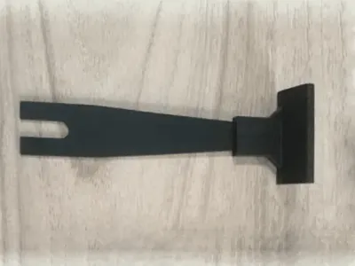Tension Plate 2 spare part for warp knitting machines