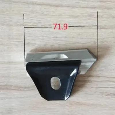 Needle Cover 13 L=71.90 spare part for warp knitting machines