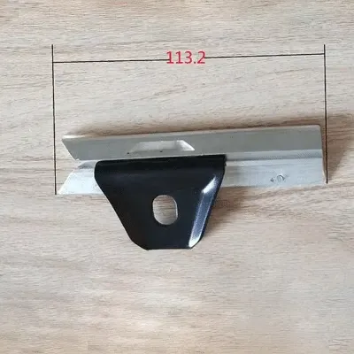 Needle Cover 15 L=113.2 spare part for warp knitting machines