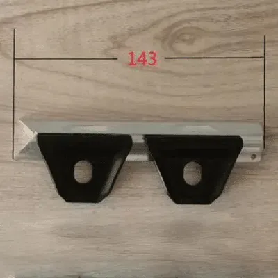 Needle Cover 16 L=143 spare part for warp knitting machines
