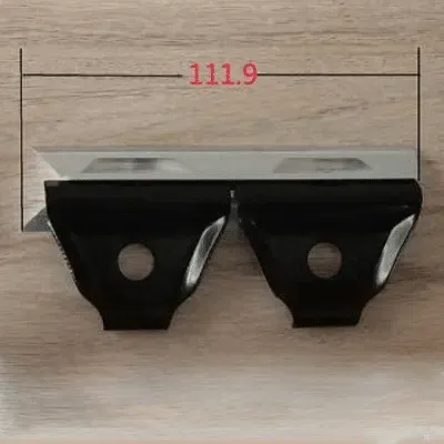 Needle Cover 21 L=111.90 spare part for warp knitting machines