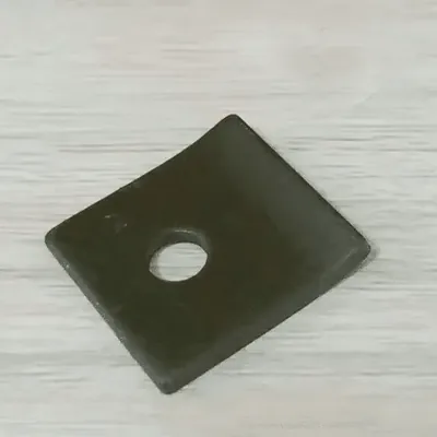 Plate spare part for warp knitting machines